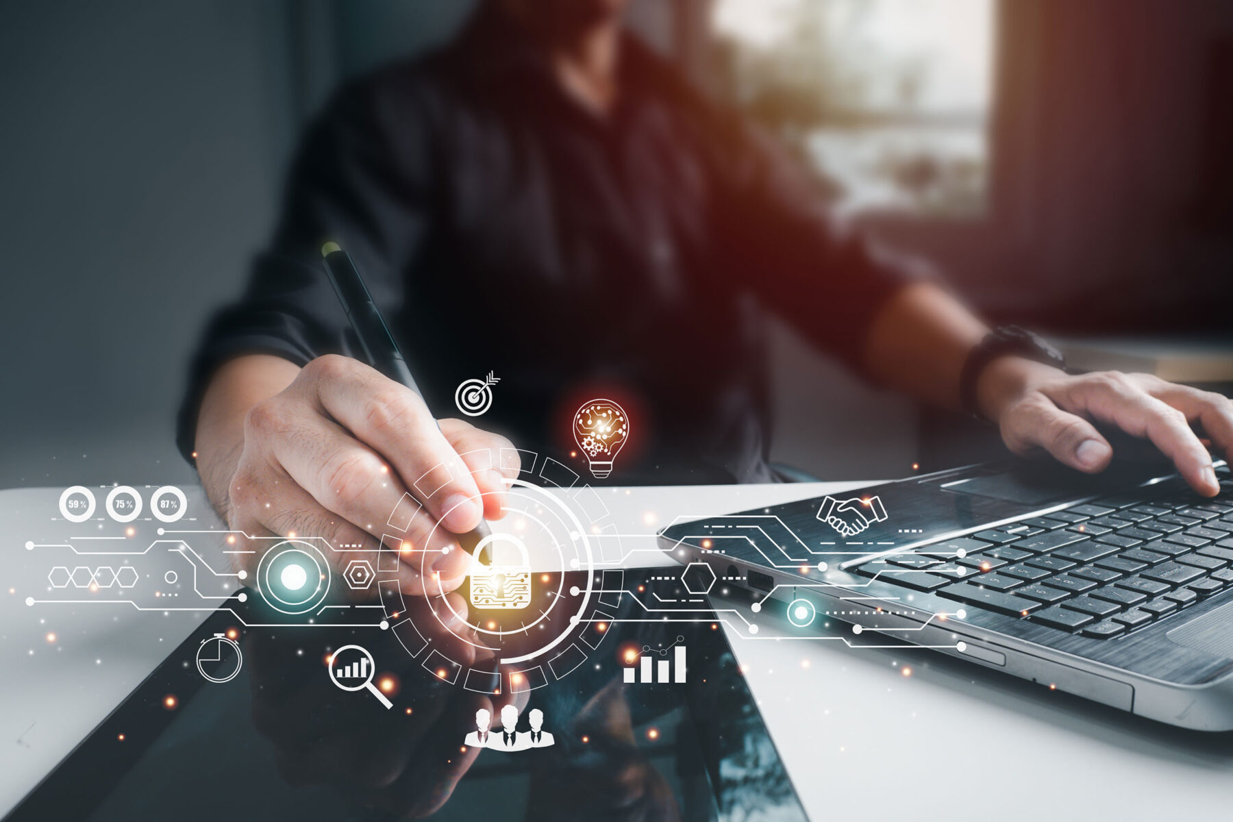 Für Datensicherheit in Unternehmen – Schutz vor Cyberangriffen